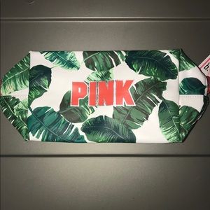 Large PINK makeup bag - brand new